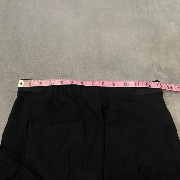Helmut Lang Black Elastic Back Waist & Ankle Cuff Pants 4076 - Picture 10 of 12